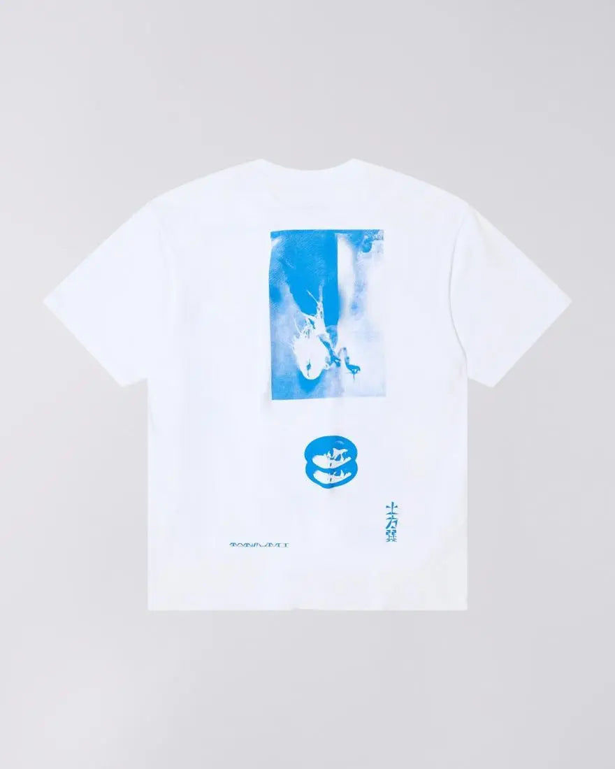 TATSUMI T - SHIRT - White - Raw Denim