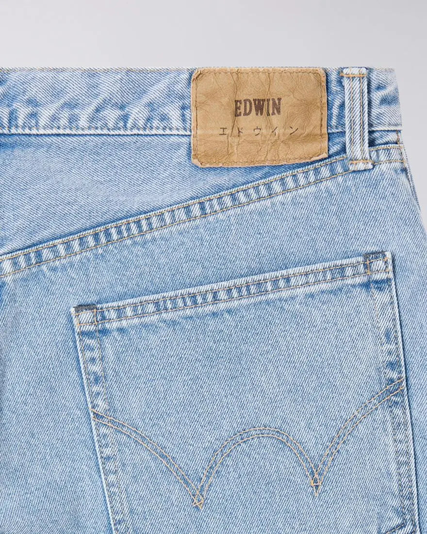 WIDE PANT - Blue Light Used - Raw Denim