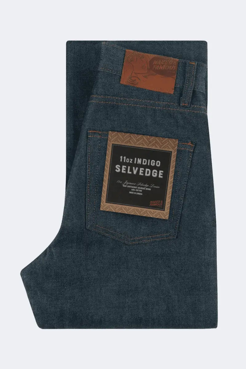 W's INDIGO SELVEDGE - Classic 11oz - Raw Denim
