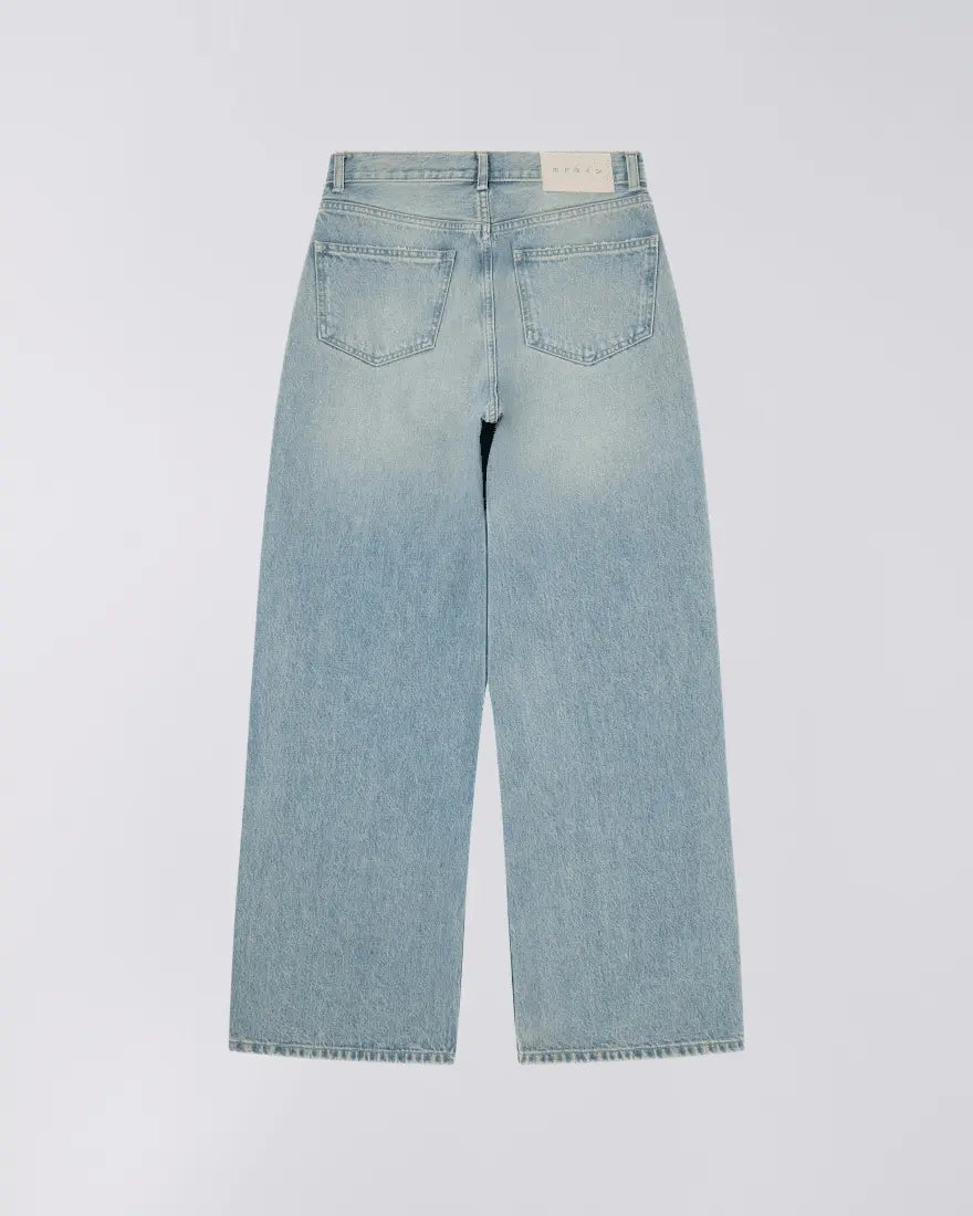 W's OLIVIA PANT - Blue Crystal Wash - Raw Denim