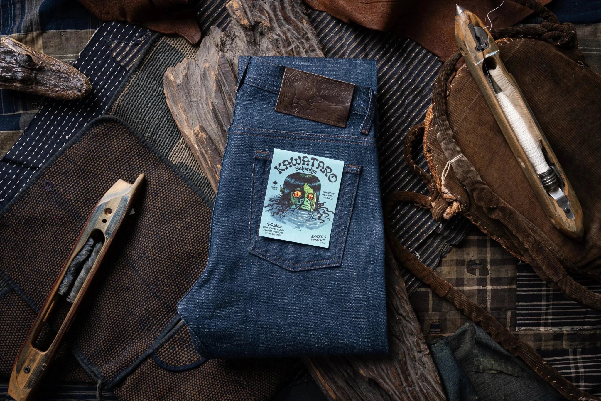 Kawataro: Japansk mytologi vevd inn i Raw Denim - Raw Denim