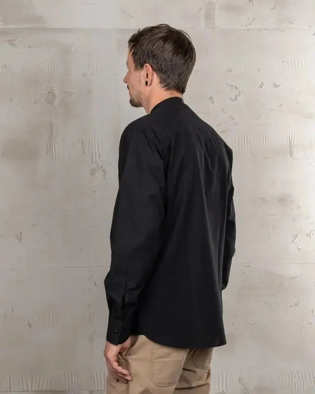 1923 BUCCANOY SHIRT - Black Chambray - Raw Denim