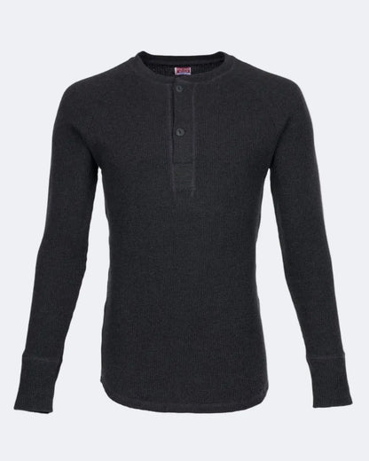 1936 WAFFLE SHIRT - Iron Grey - Raw Denim