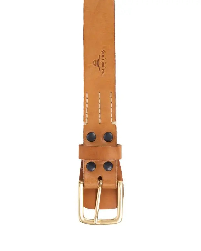 1937 Ranger Belt – Natural - Raw Denim