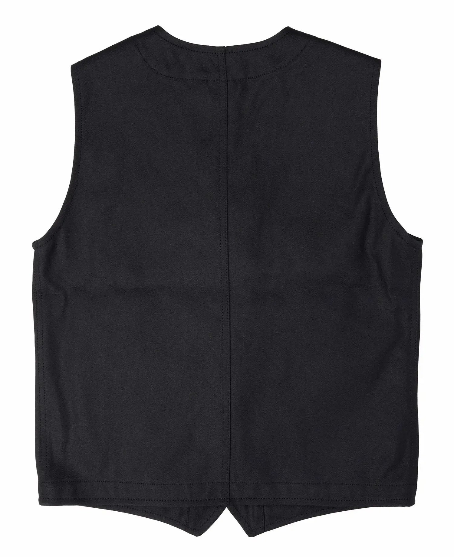 1937 ROAMER VEST - Elephant Skin Black - Raw Denim