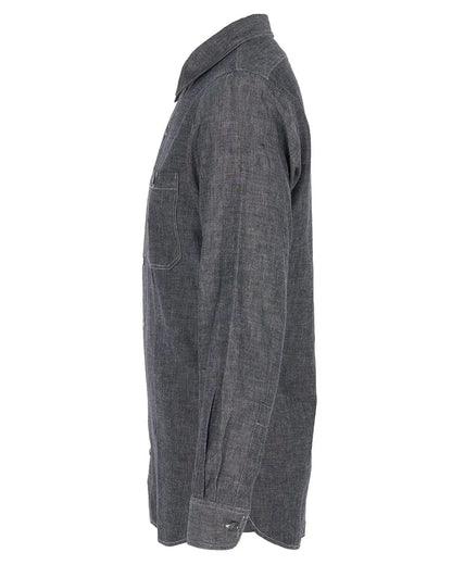 1940 USN CHAMBRAY SHIRT - Harbor Grey - Raw Denim