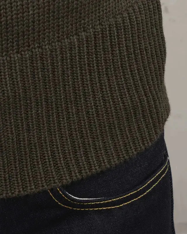1941 USN SEAMAN SWEATER - Olive - Raw Denim