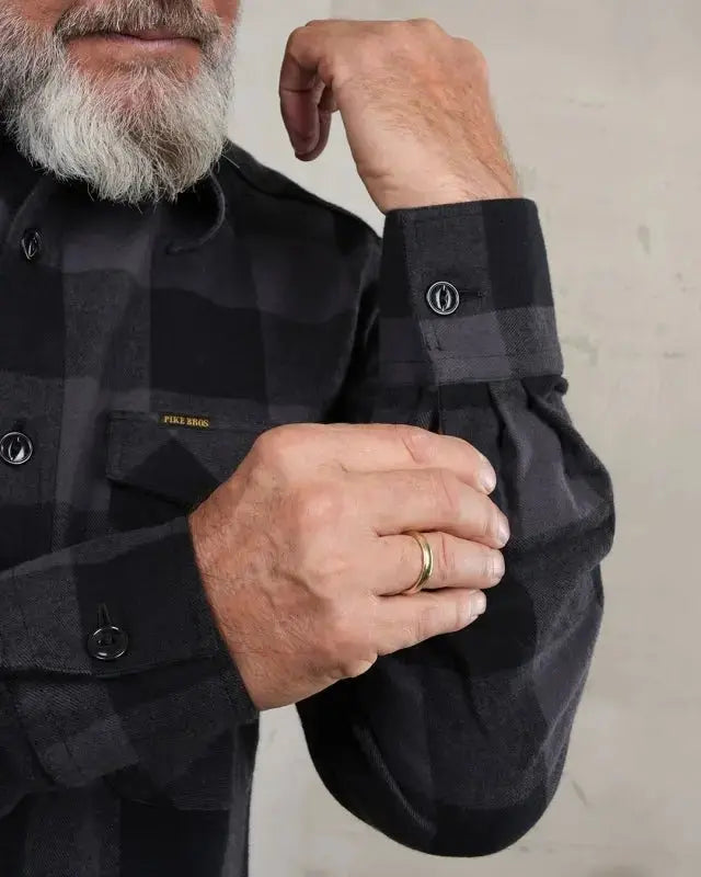 1943 CPO Shirt – Buffalo Grey Flannel