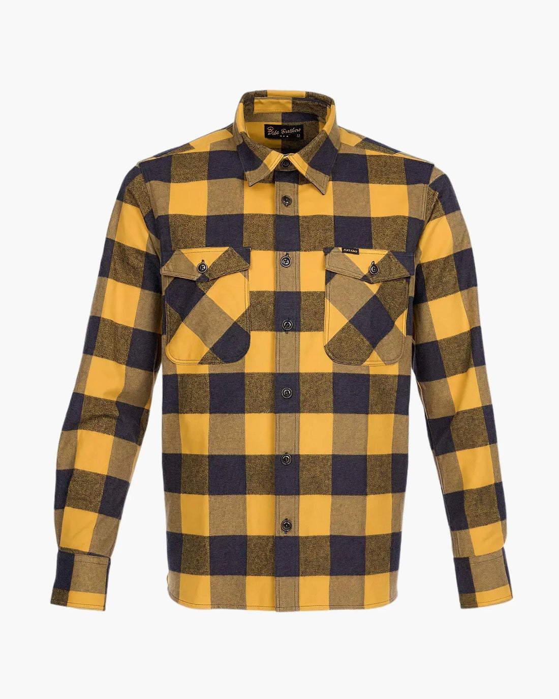 1943 CPO SHIRT - Buffalo yellow flannel - Raw Denim