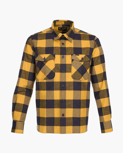 1943 CPO SHIRT - Buffalo yellow flannel - Raw Denim