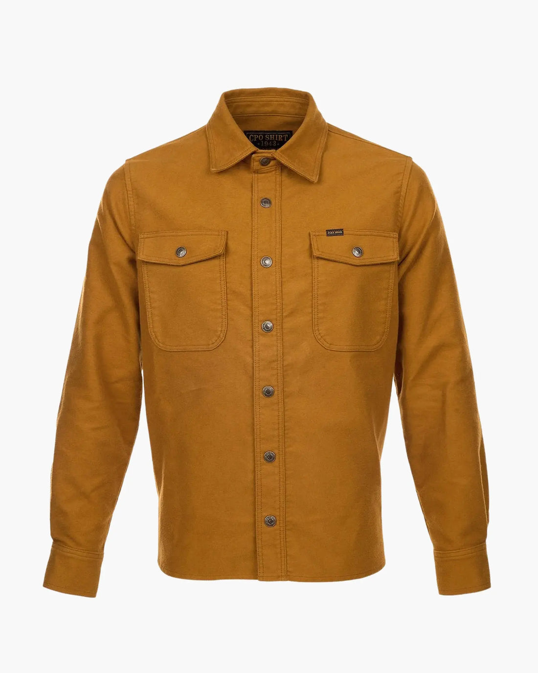 1943 CPO SHIRT - Moleskin Mustard - Raw Denim