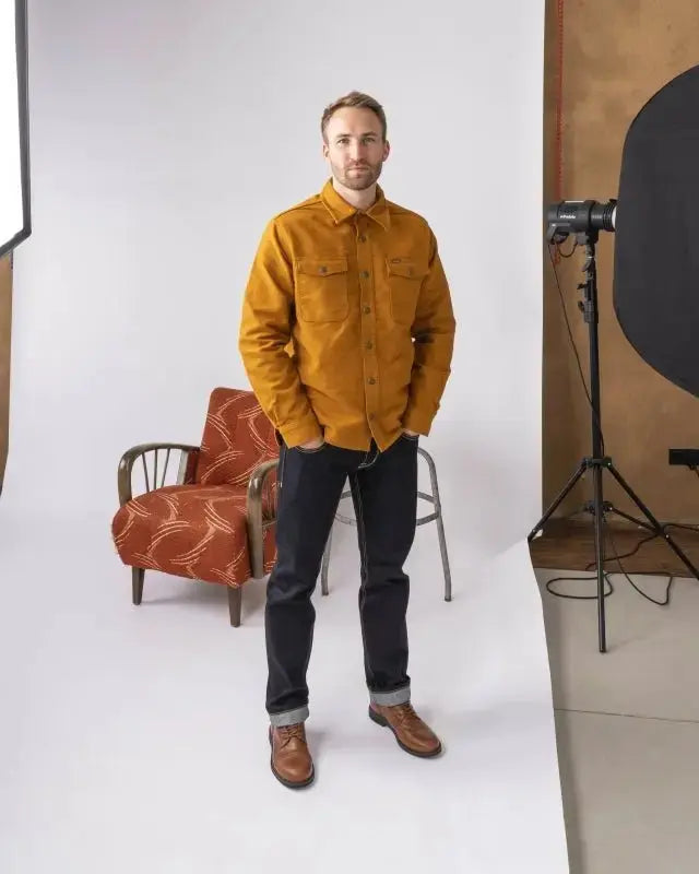 1943 CPO Shirt – Moleskin Mustard