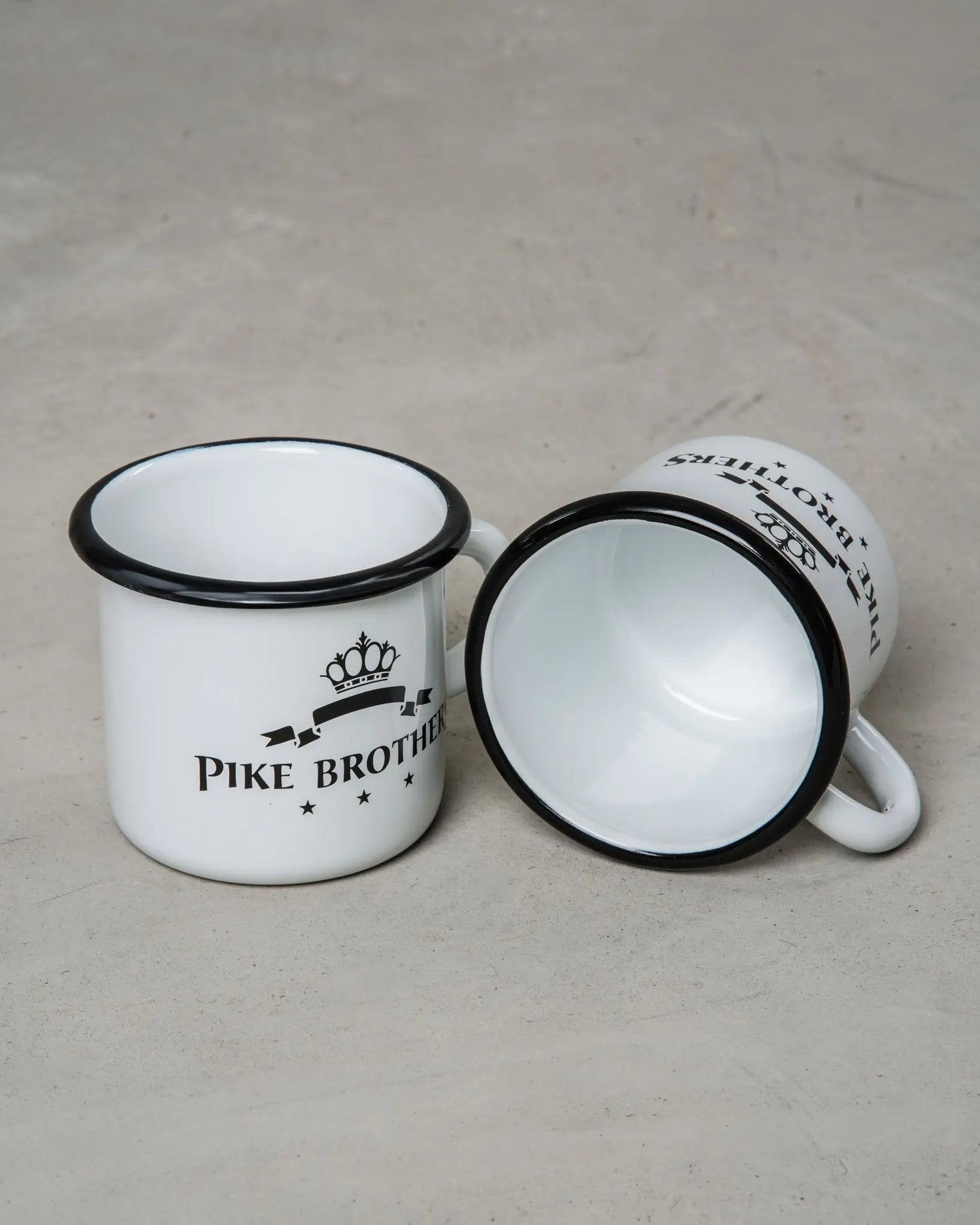 1951 PB ENAMEL MUG - White - Raw Denim