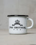 1951 PB ENAMEL MUG - White - Raw Denim