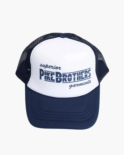 1967 TRUCKER CAP - PB Logo Navy - Raw Denim