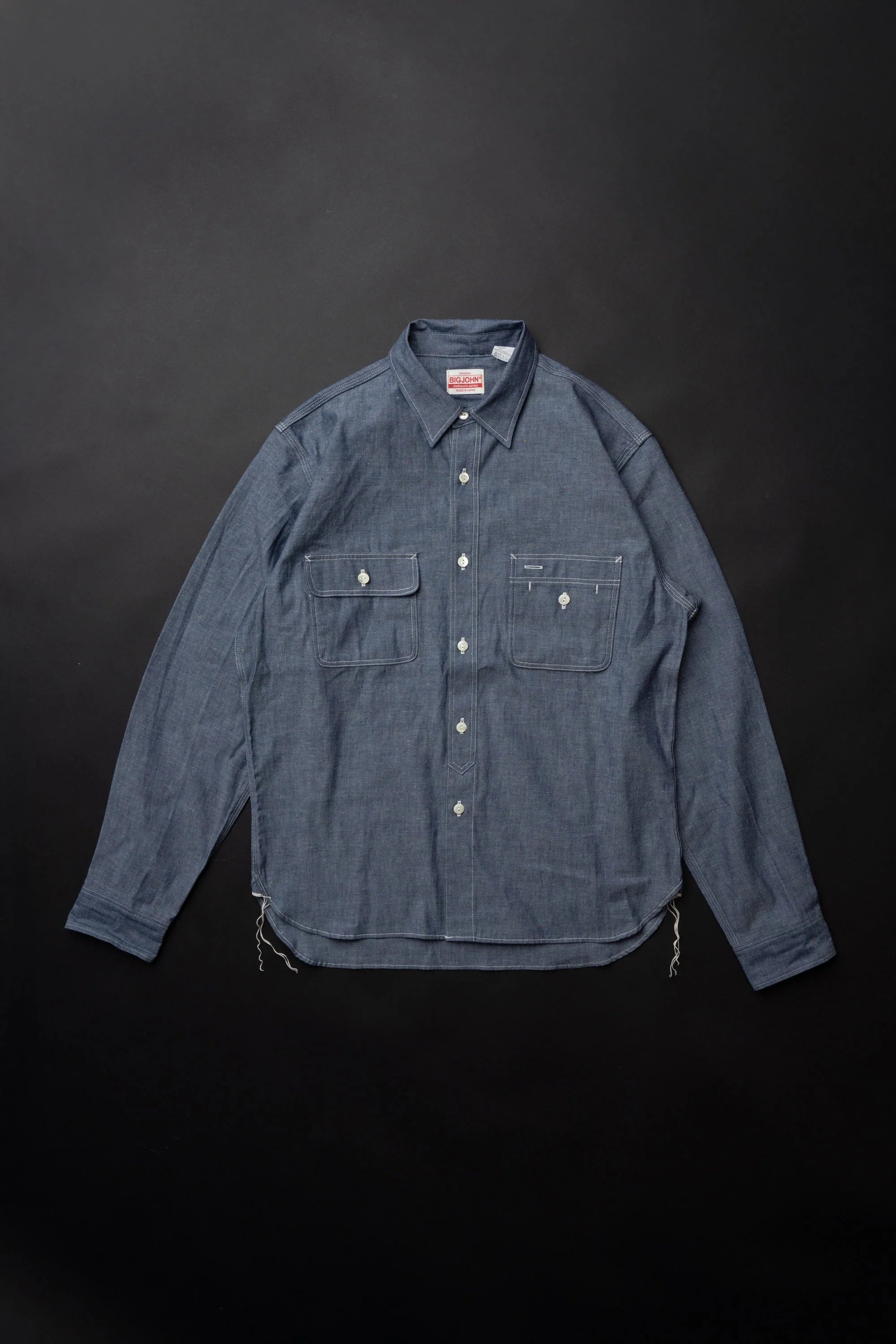 Chambray Shirt MS003R - Indigo