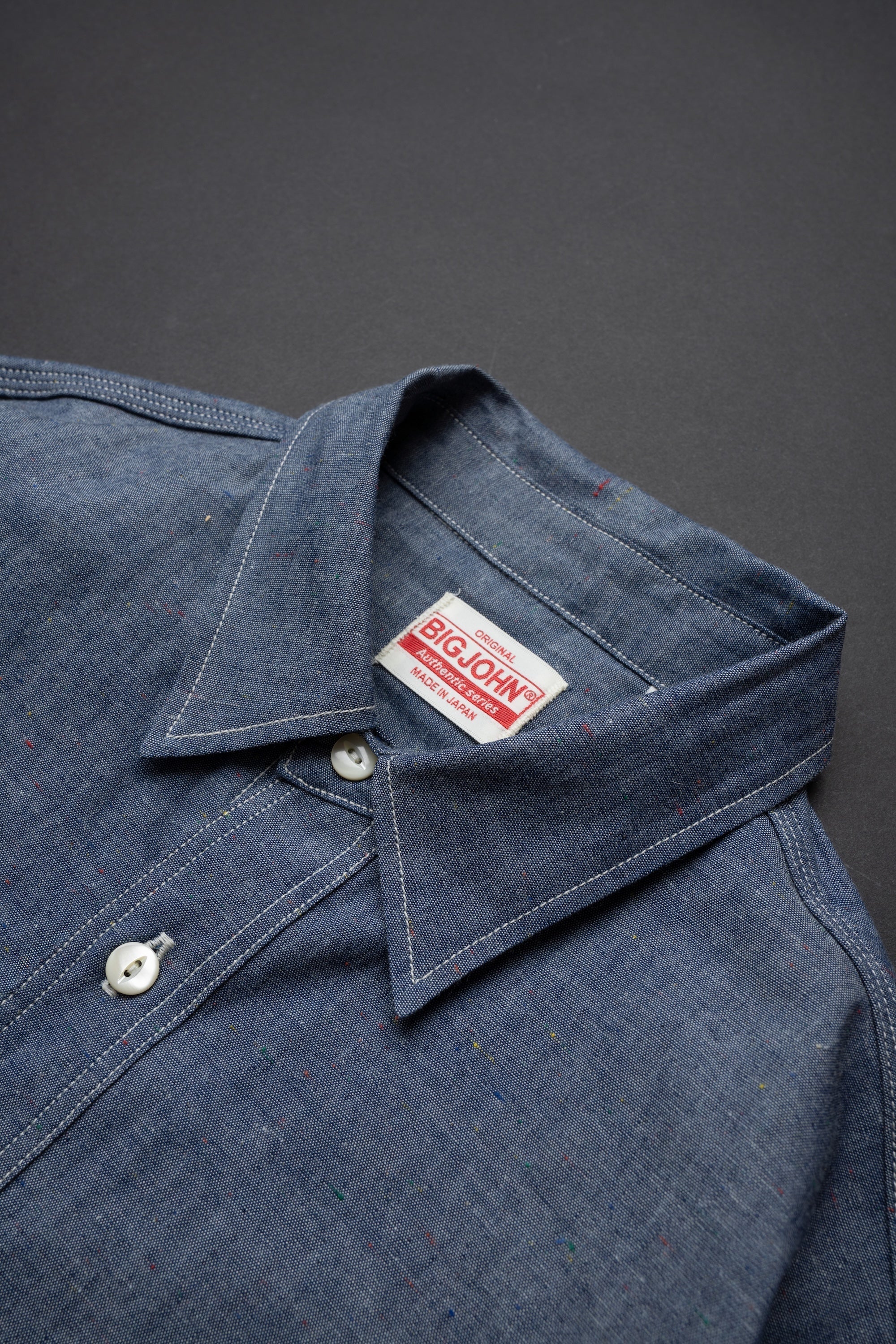 Chambray Shirt MS003R - Indigo