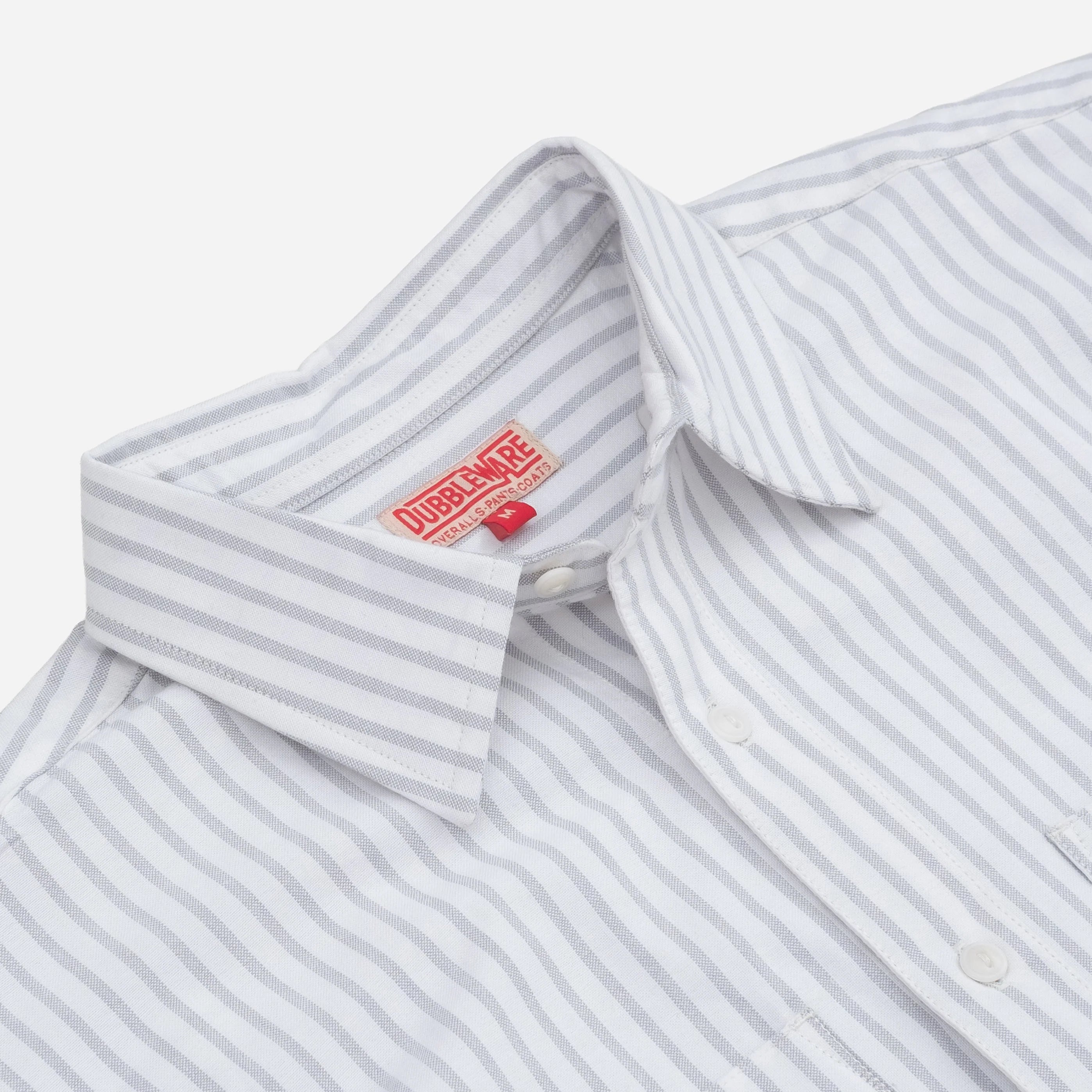 Short Sleeve Workshirt - Big Stripe