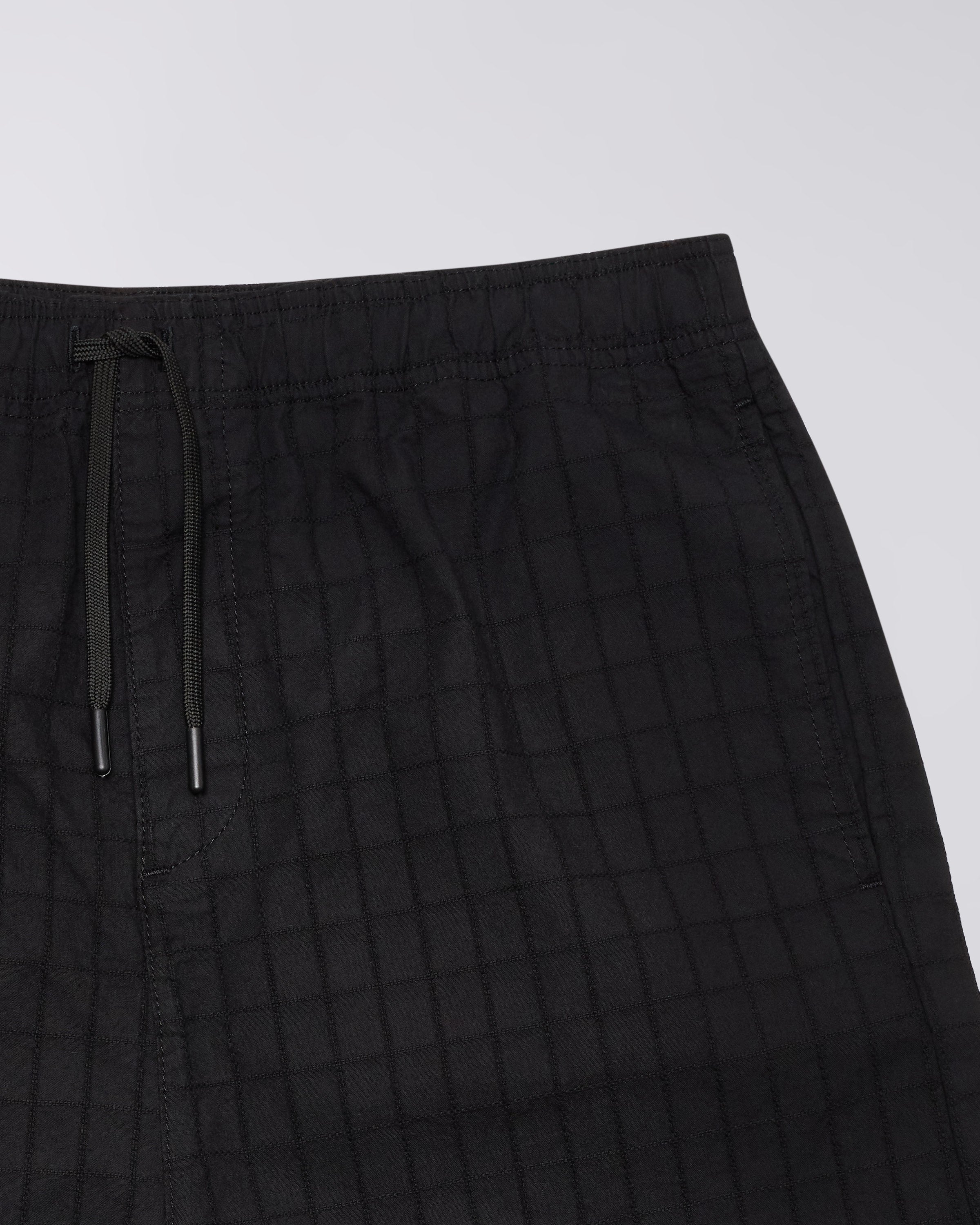 Avalon Short – PFD Dry Grid Weave – Black – EDWIN