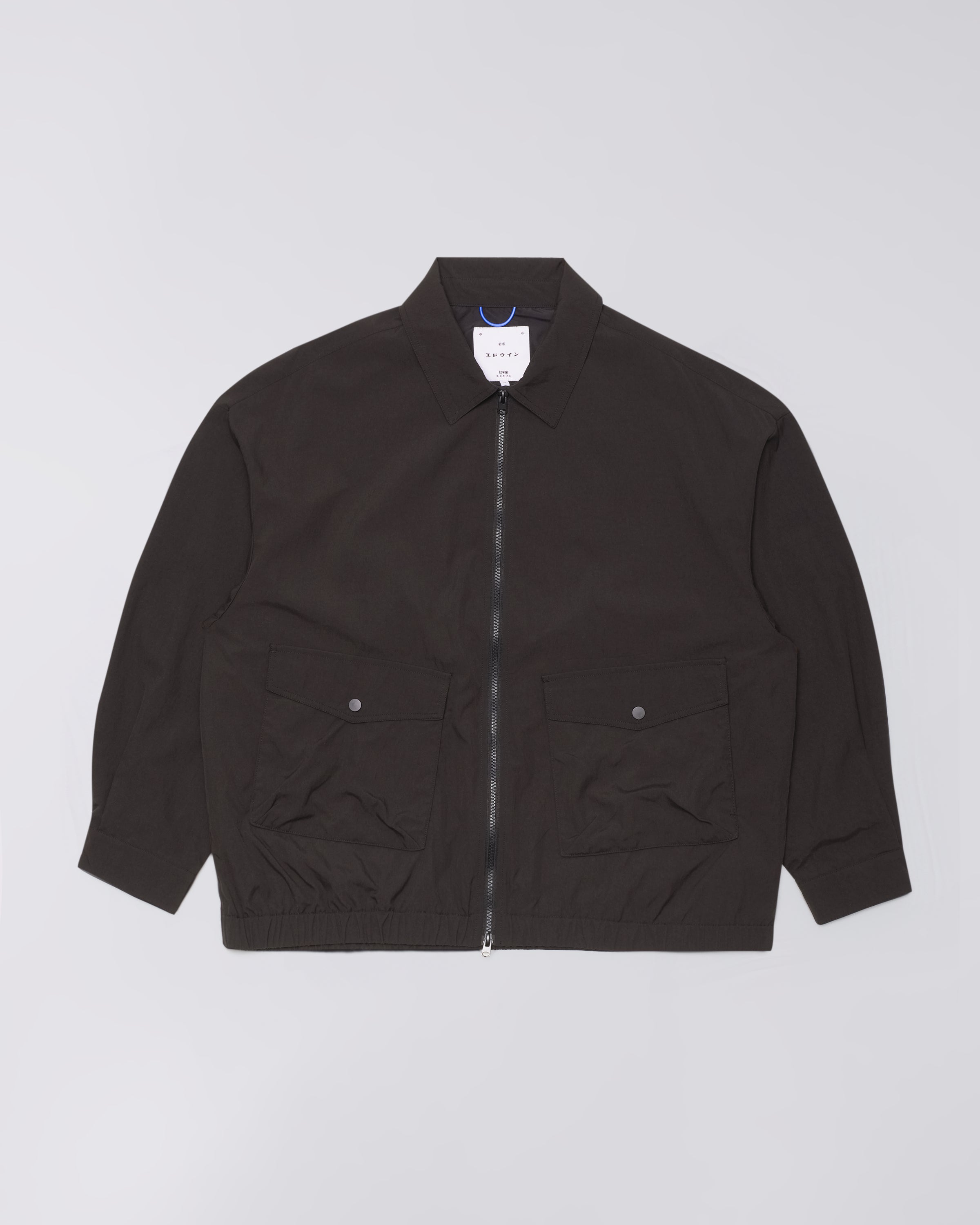 Chaos Jacket – Paper Touch Polyamide (130g) – Black – EDWIN