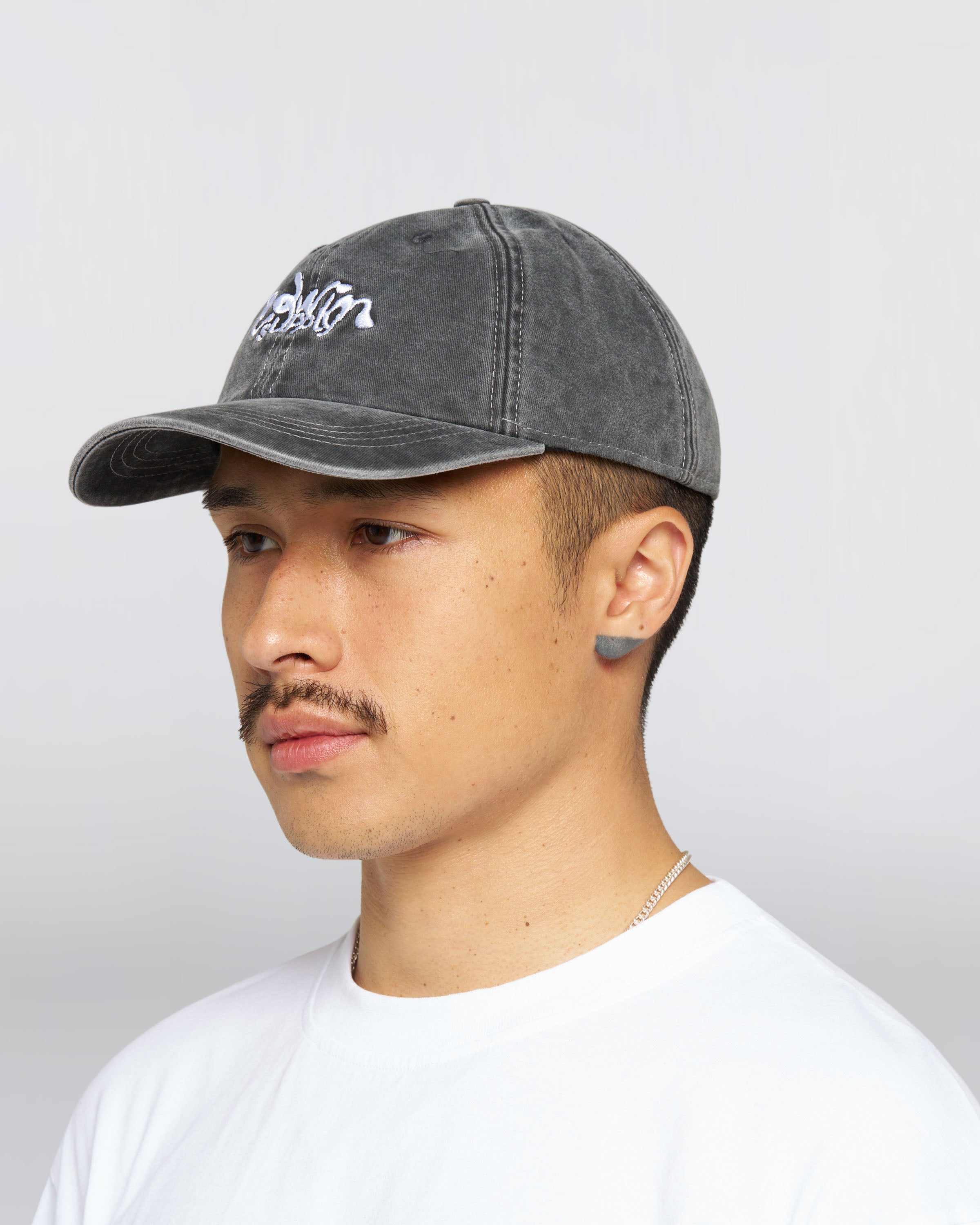 Edwin Soft Washed 6 Panel Cap - Black