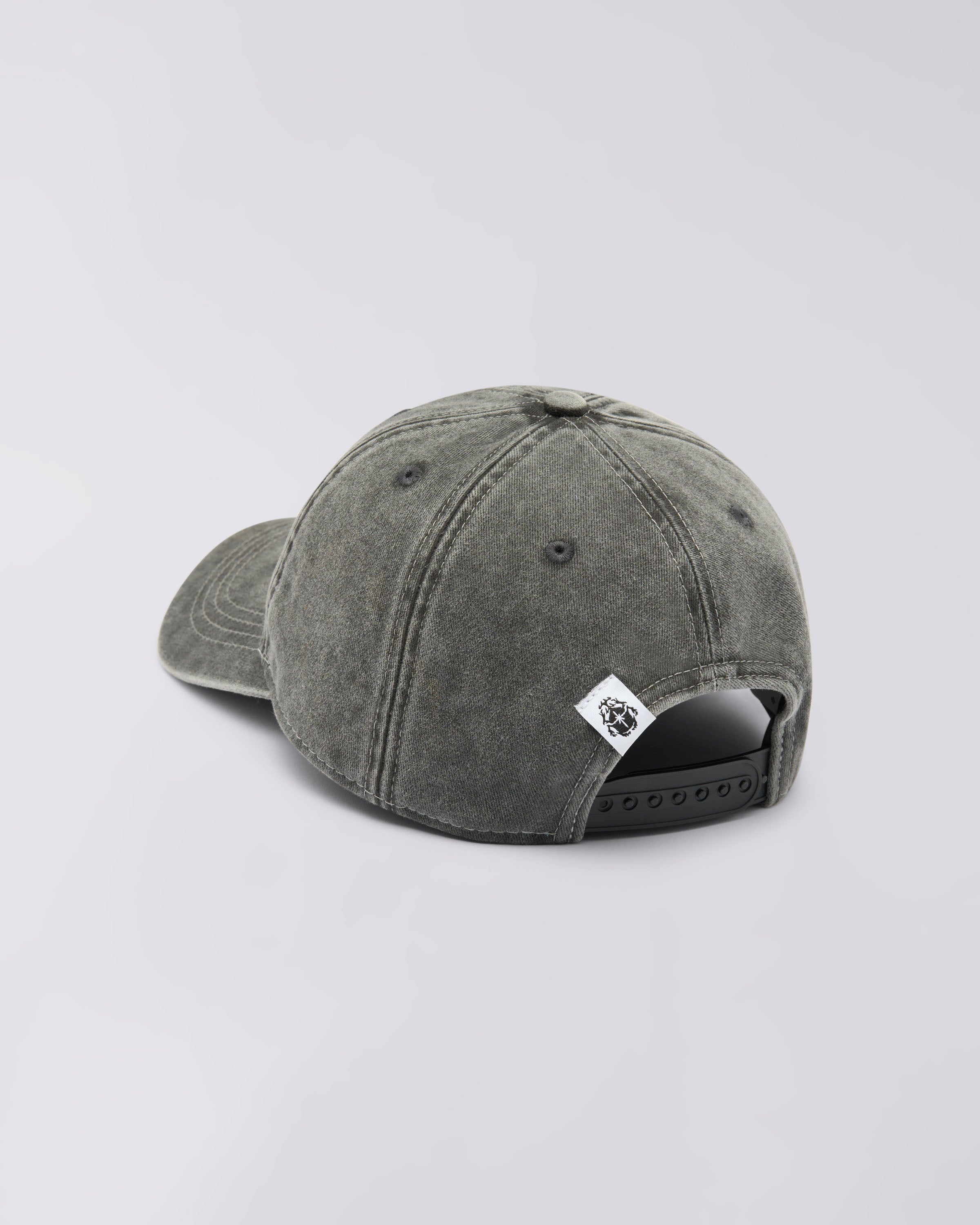Edwin Soft Washed 6 Panel Cap - Black