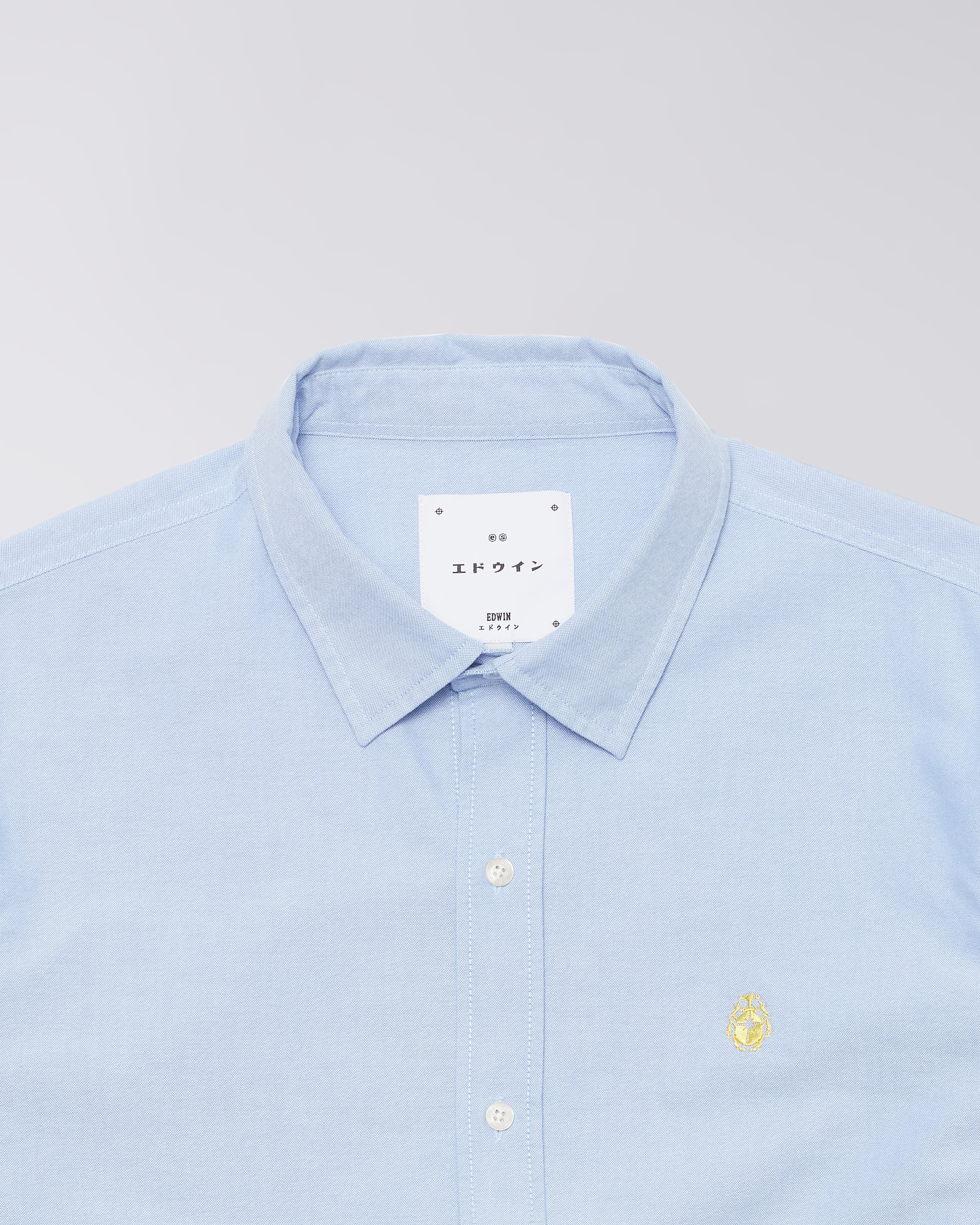 Edwin Big Ox Shirt LS - Blue