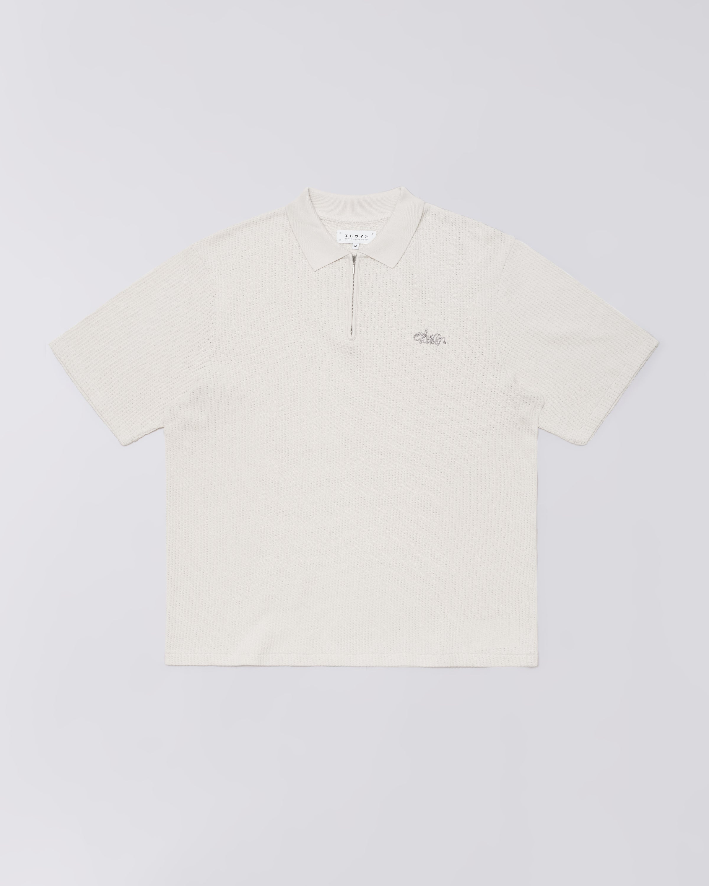 RICK POLO KNIT SS - Glacier Gray