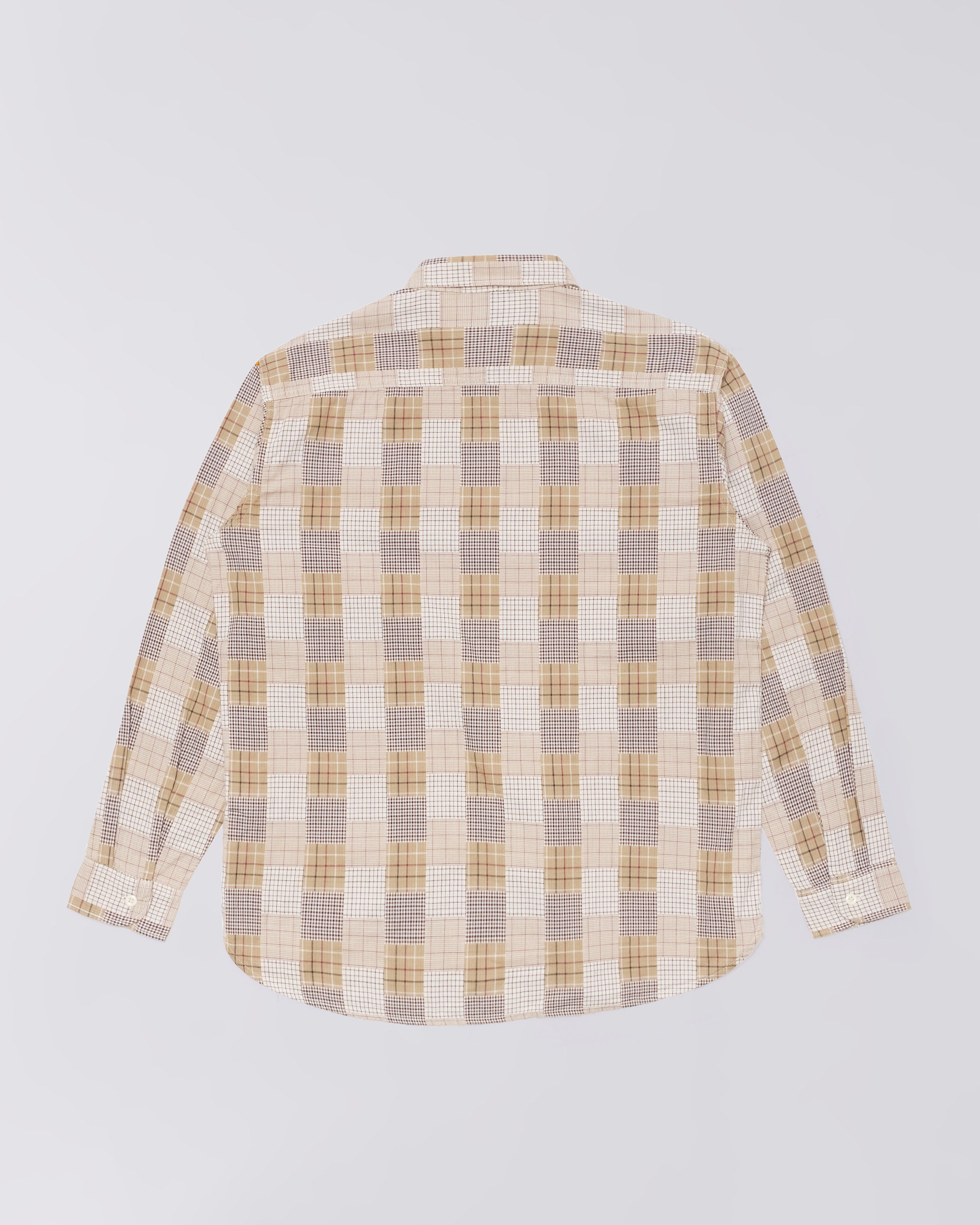 Edwin Work Shirt LS - Beige/Brown