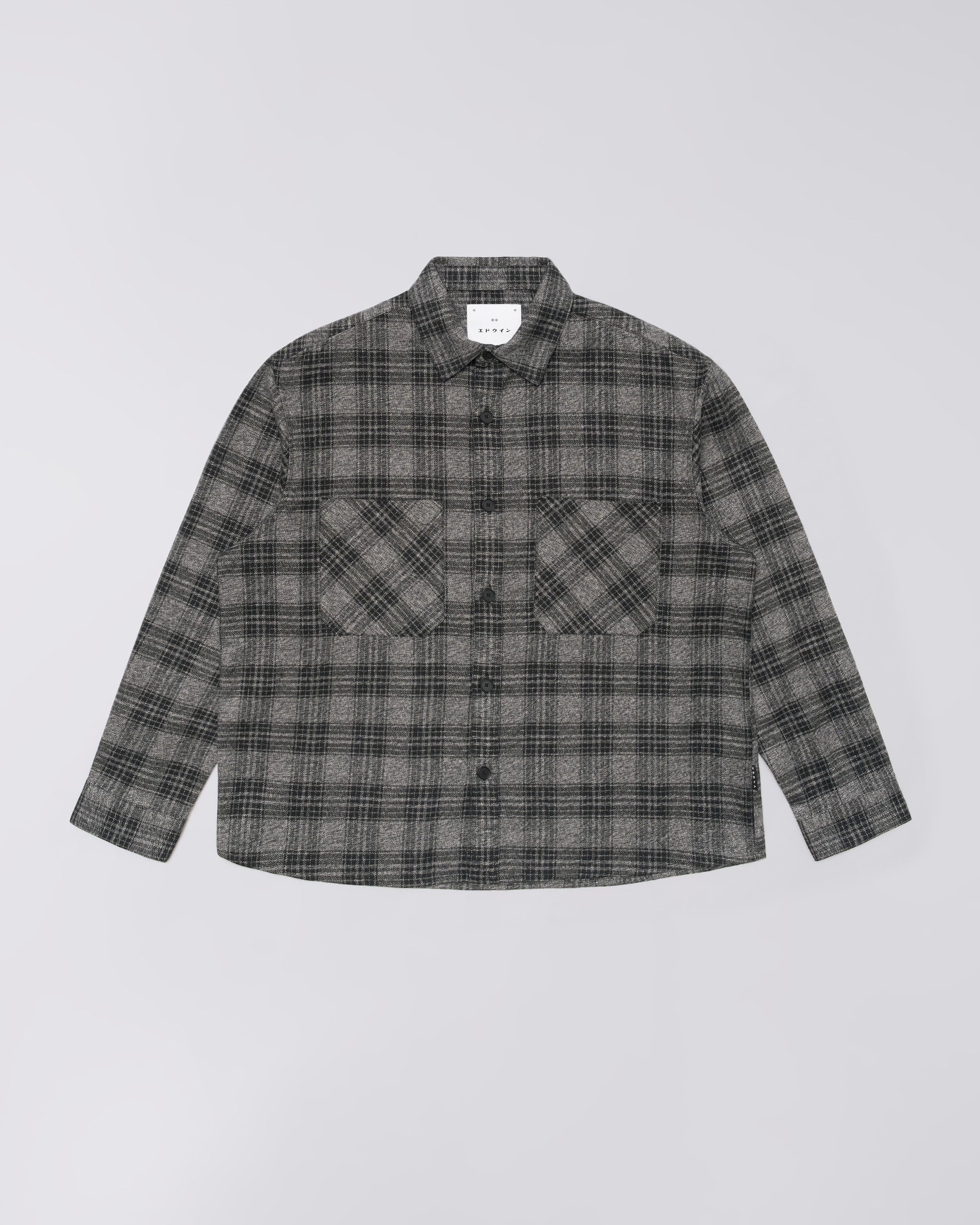Ace Shirt LS - Black/Grey