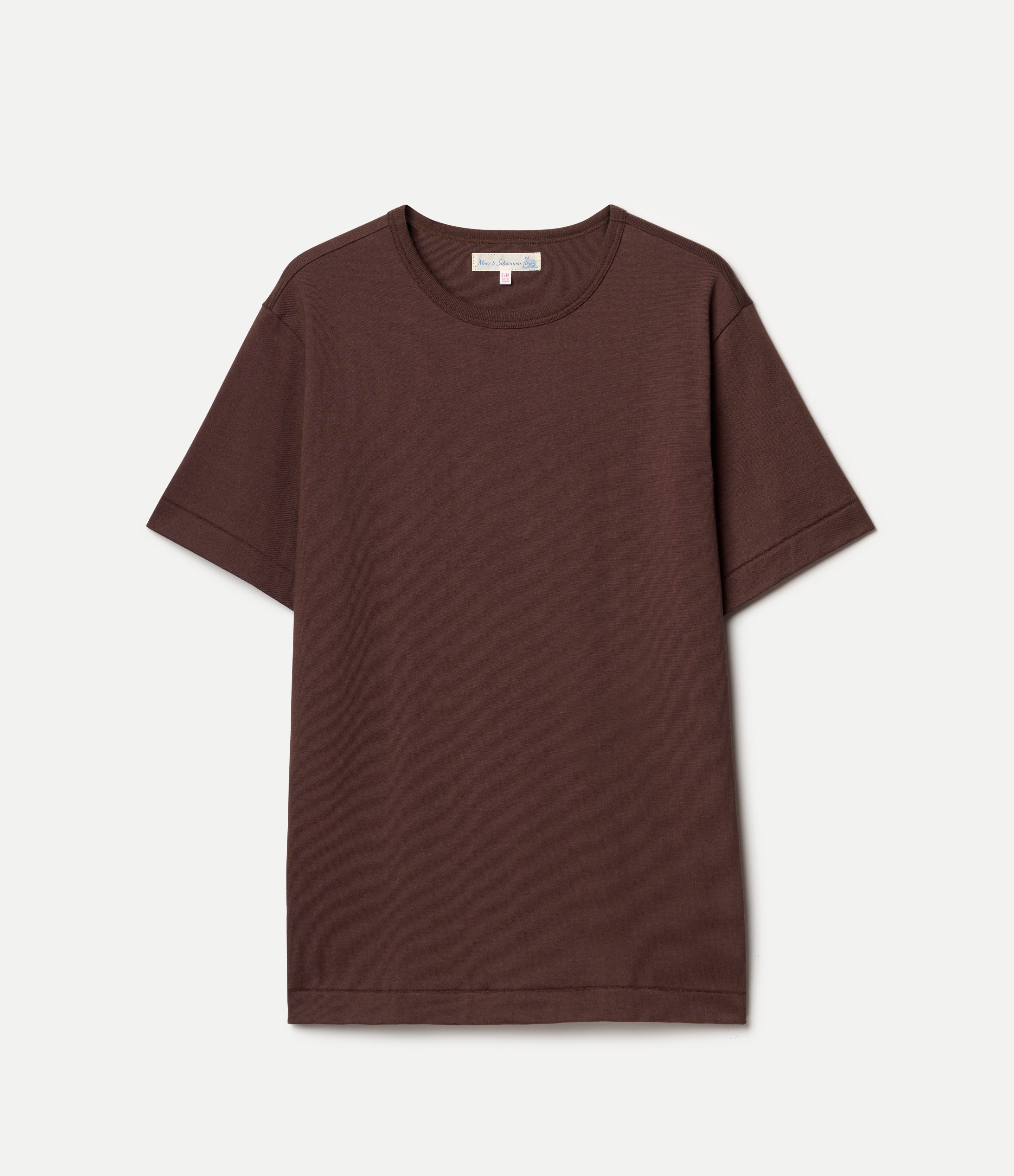 2M15 VINTAGE MACHINE REFINED CLASSIC FIT T-SHIRT - Chocolate