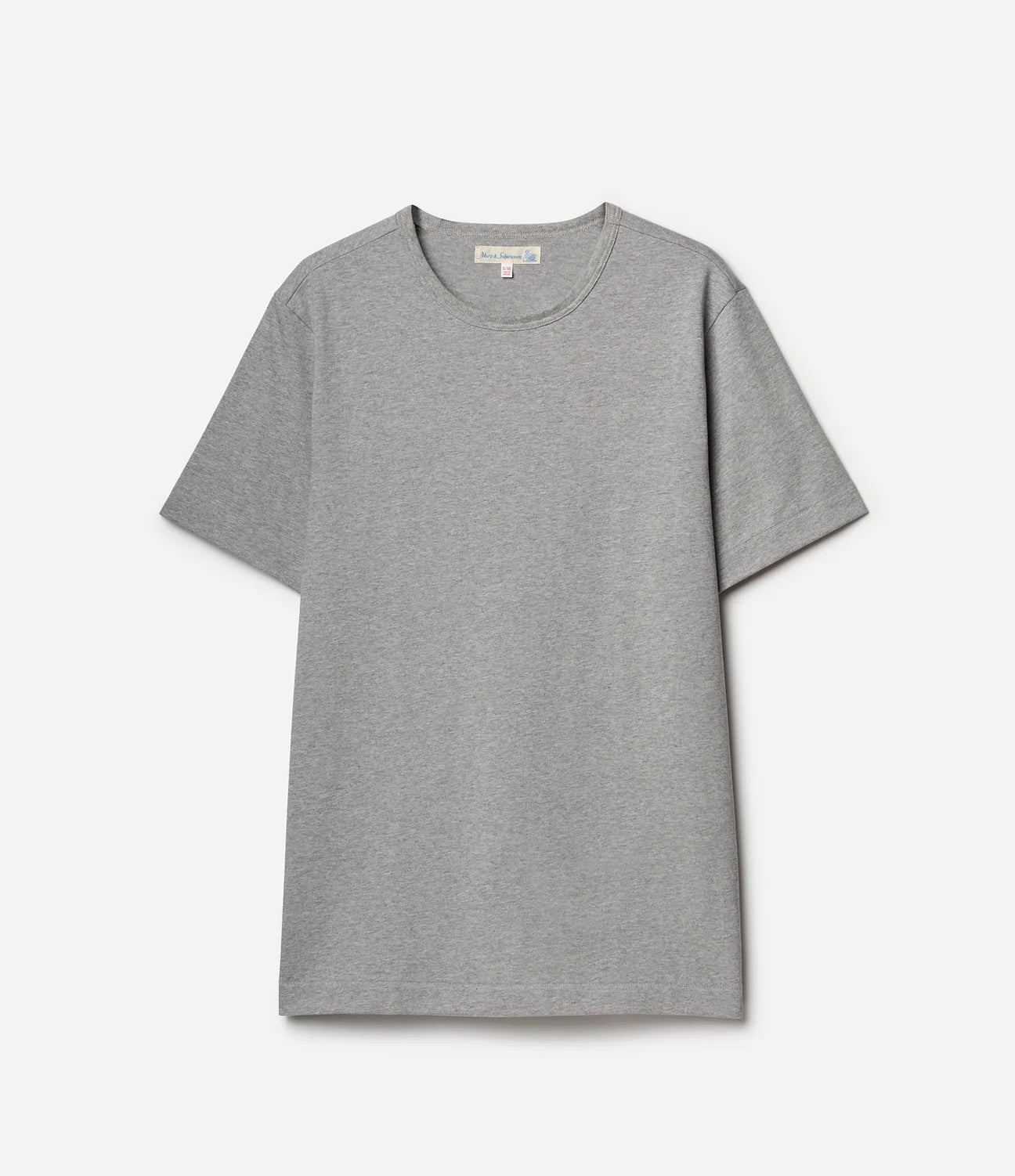 2M15 VINTAGE MACHINE REFINED CLASSIC FIT T-SHIRT - Grey Melange