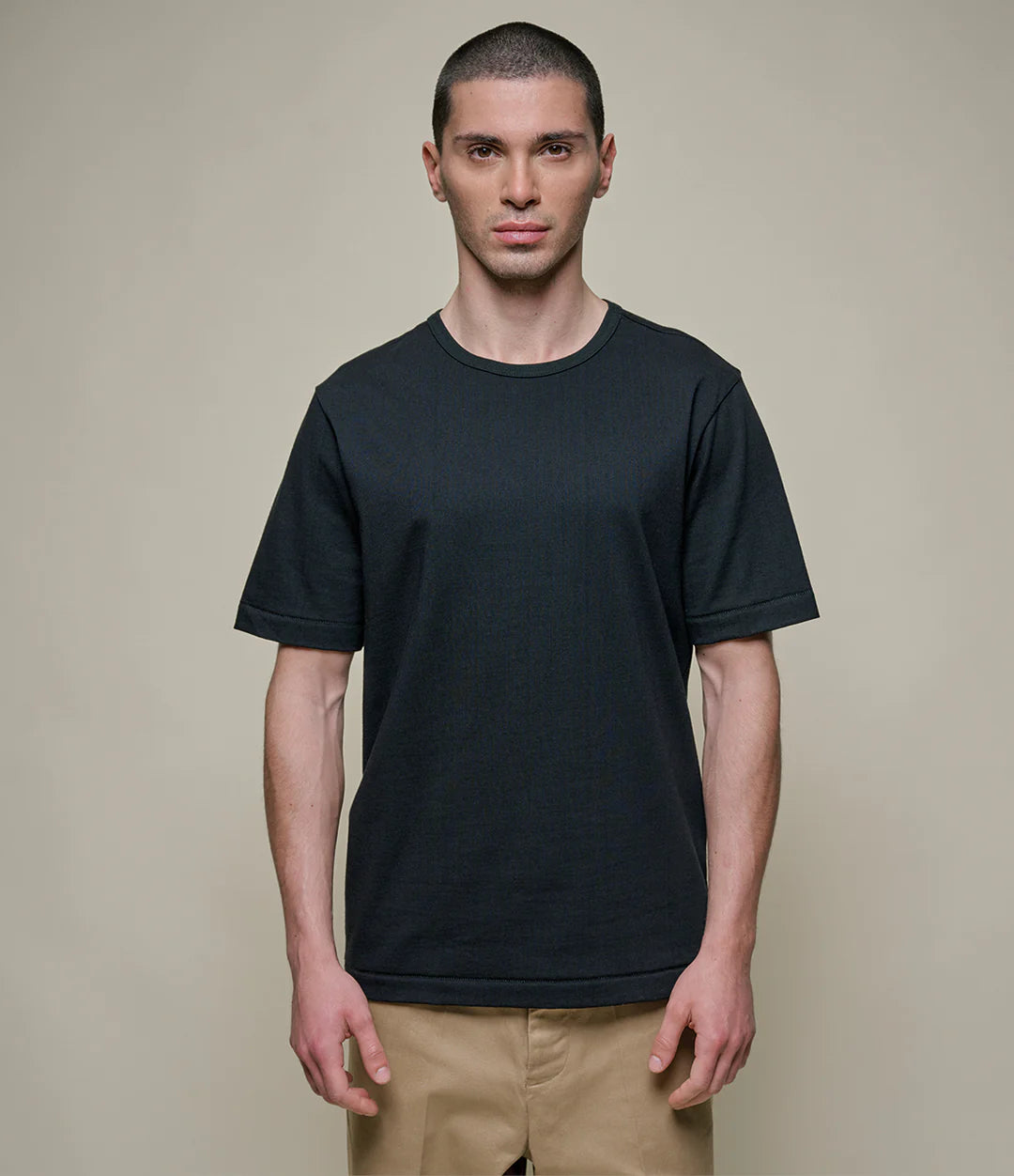 2M15 VINTAGE MACHINE REFINED CLASSIC FIT T-SHIRT - Deep Black