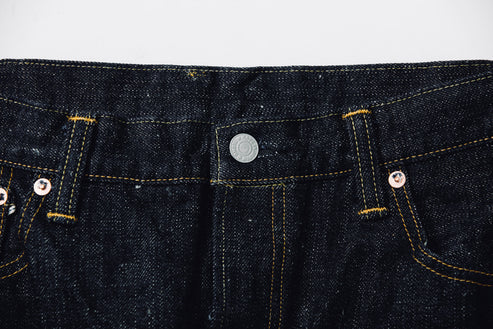 Omoto 0611 - 15.5oz Slub-nep Denim - Relaxed Fit