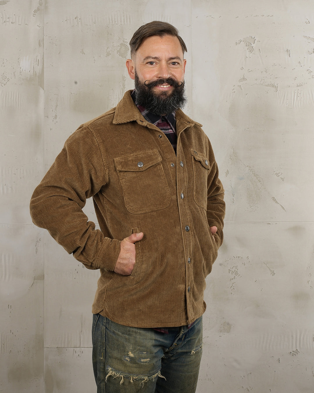 1967 CPO Shirt - Light Brass Cord