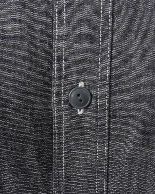 1940 USN Chambray Selvedge Shirt - Harbor Grey