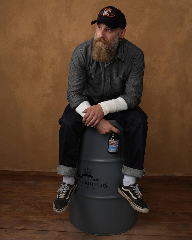 1940 USN CHAMBRAY SHIRT - Harbor Grey