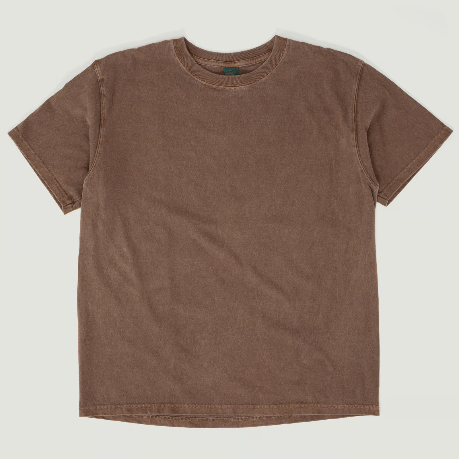 S/S CREW TEE - P-Brown