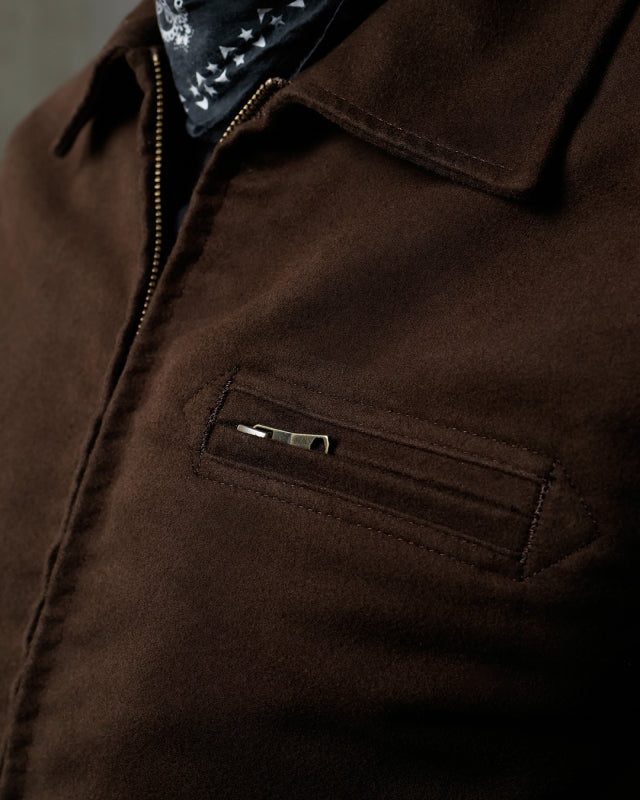 1932 Roadster Jacket Moleskin - Soil Brown
