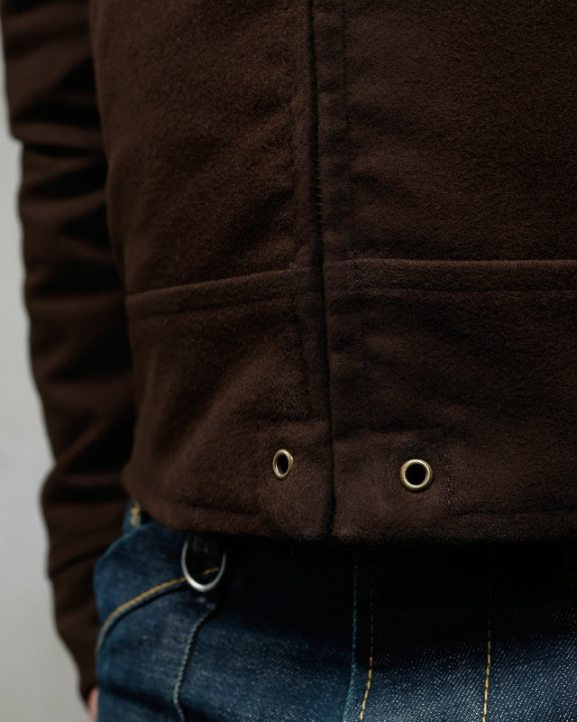 1932 Roadster Jacket Moleskin - Soil Brown
