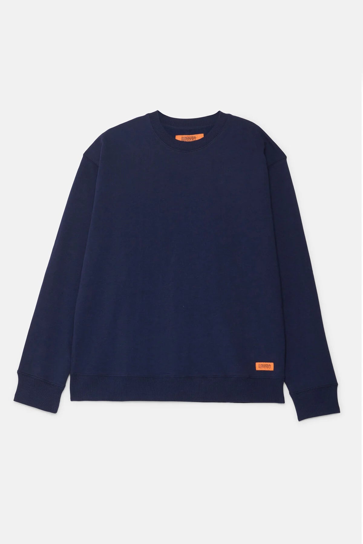 Crew Neck Sweat Shirt - Navy Blue – Universal Overall