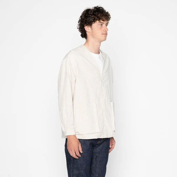 Wise Guy Jacket - Linen Blend Denim - Mint