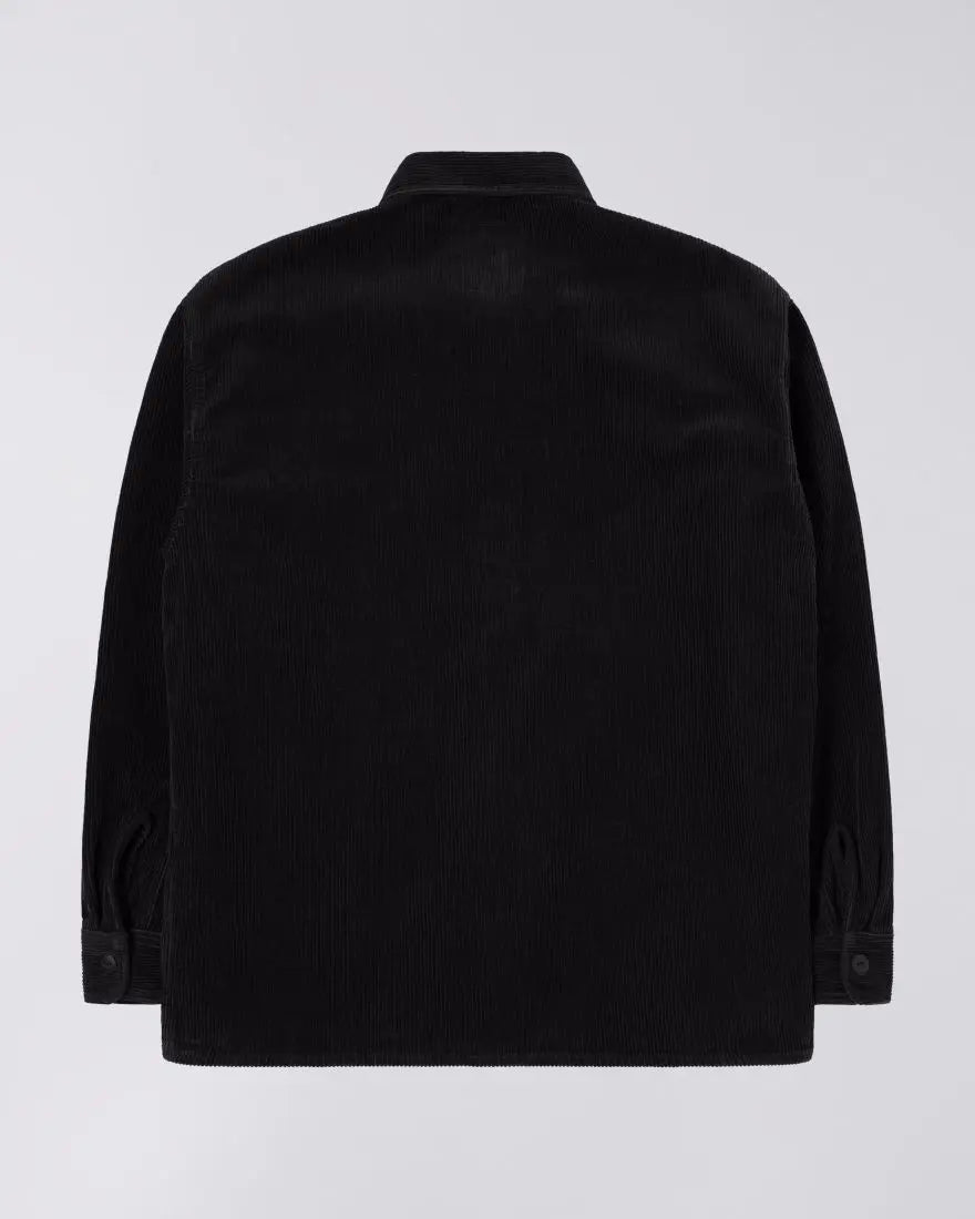 ANDER SHIRT LS - Black - Raw Denim