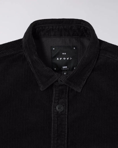 ANDER SHIRT LS - Black - Raw Denim