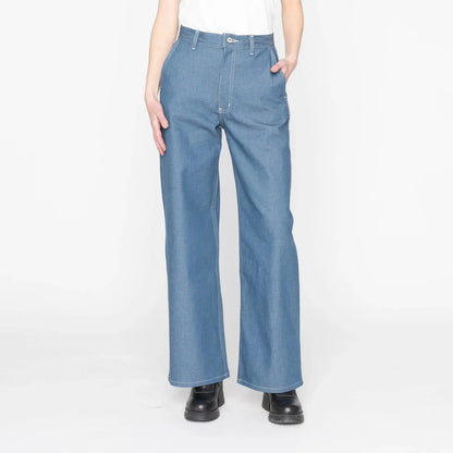 Antique Blue Denim Stretch - Maudie - Raw Denim