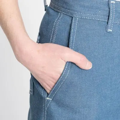 Antique Blue Denim Stretch - Maudie - Raw Denim