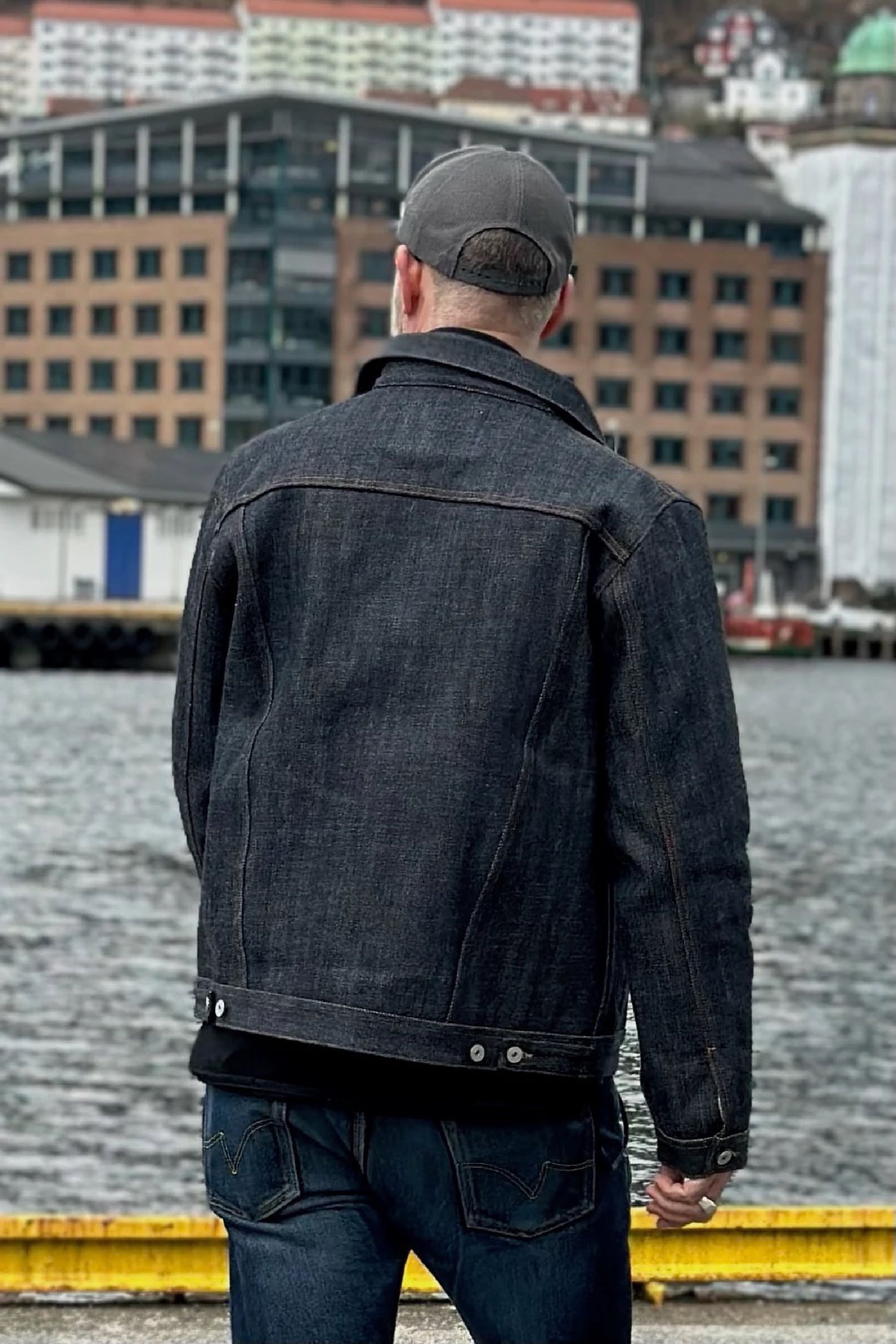 Working Class Hero Denim Jacket - 20.5oz Raw Selvedge Denim - Indigo - Bergen Denim