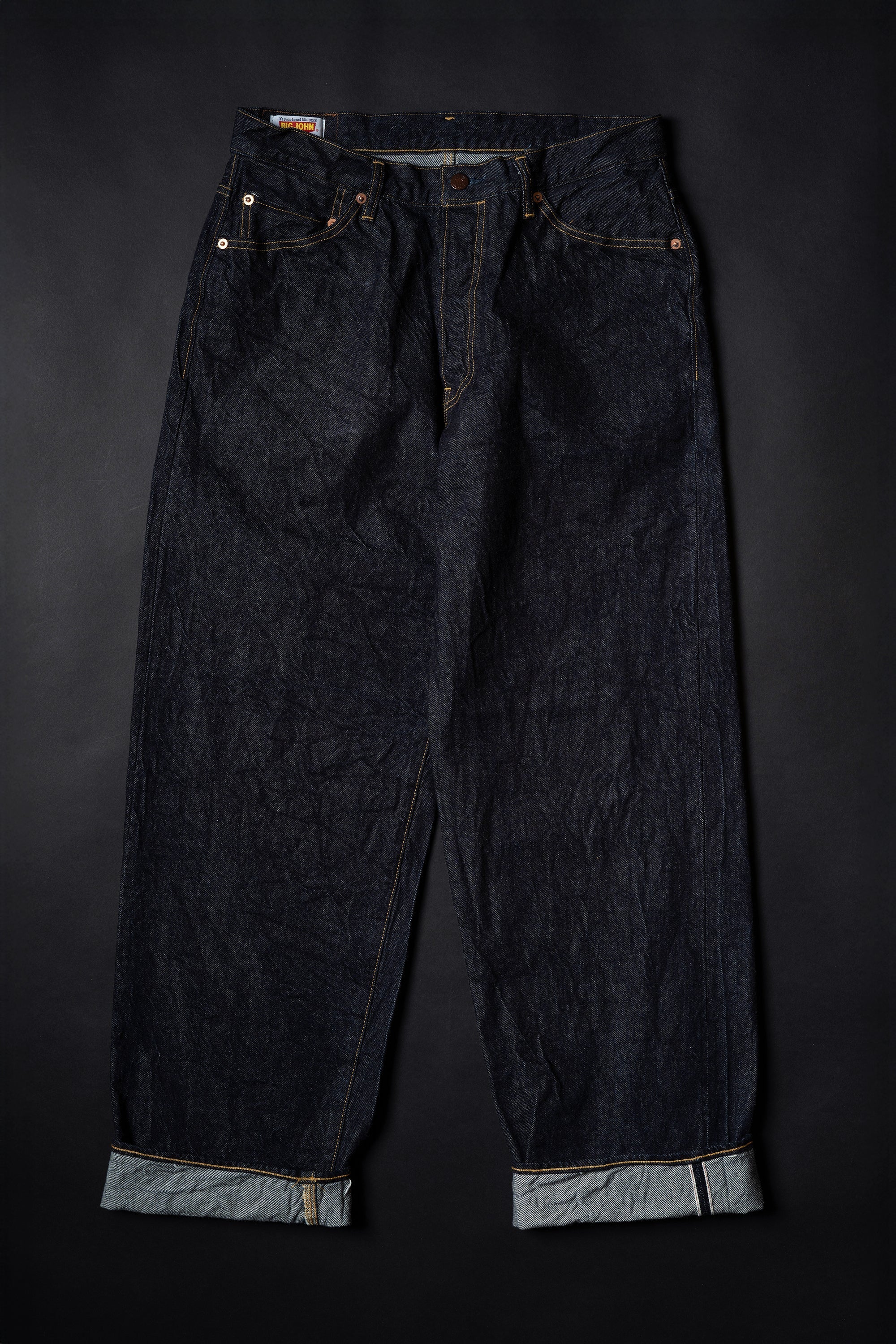 Vintage Loose Straight  M101SLB (001)- Indigo