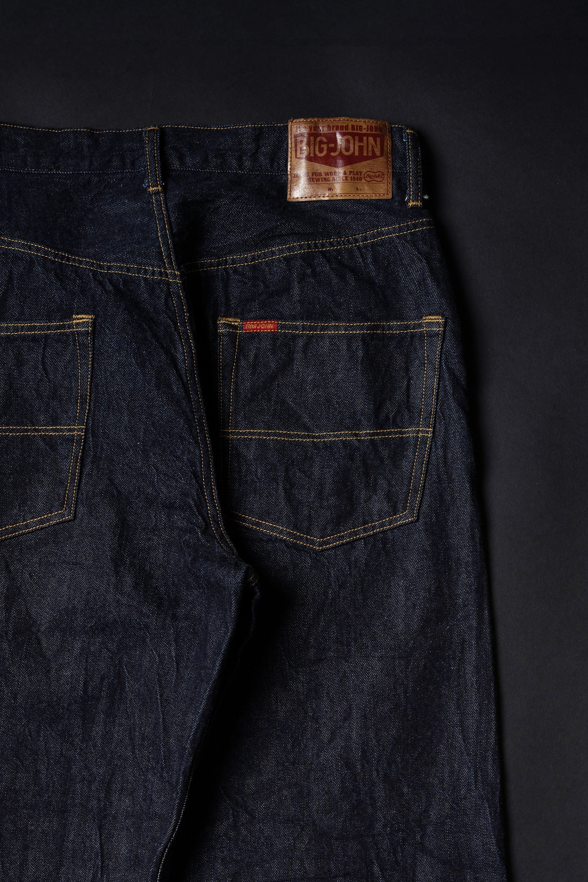 Vintage Loose Straight  M101SLB (001)- Indigo