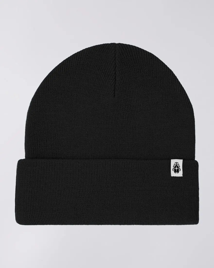 CLASSIC BEANIE - Black - Raw Denim